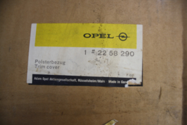 Seat upholstery Opel, for the sitting and back, new!