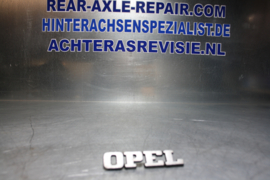 Embleem "Opel". Kofferbak embleem.