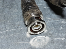 30 meter verlengkabel coax voor beveiligingscamera.