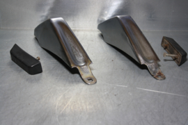 Bumpersteun Opel, links en rechts, type onbekend, gebruikt.