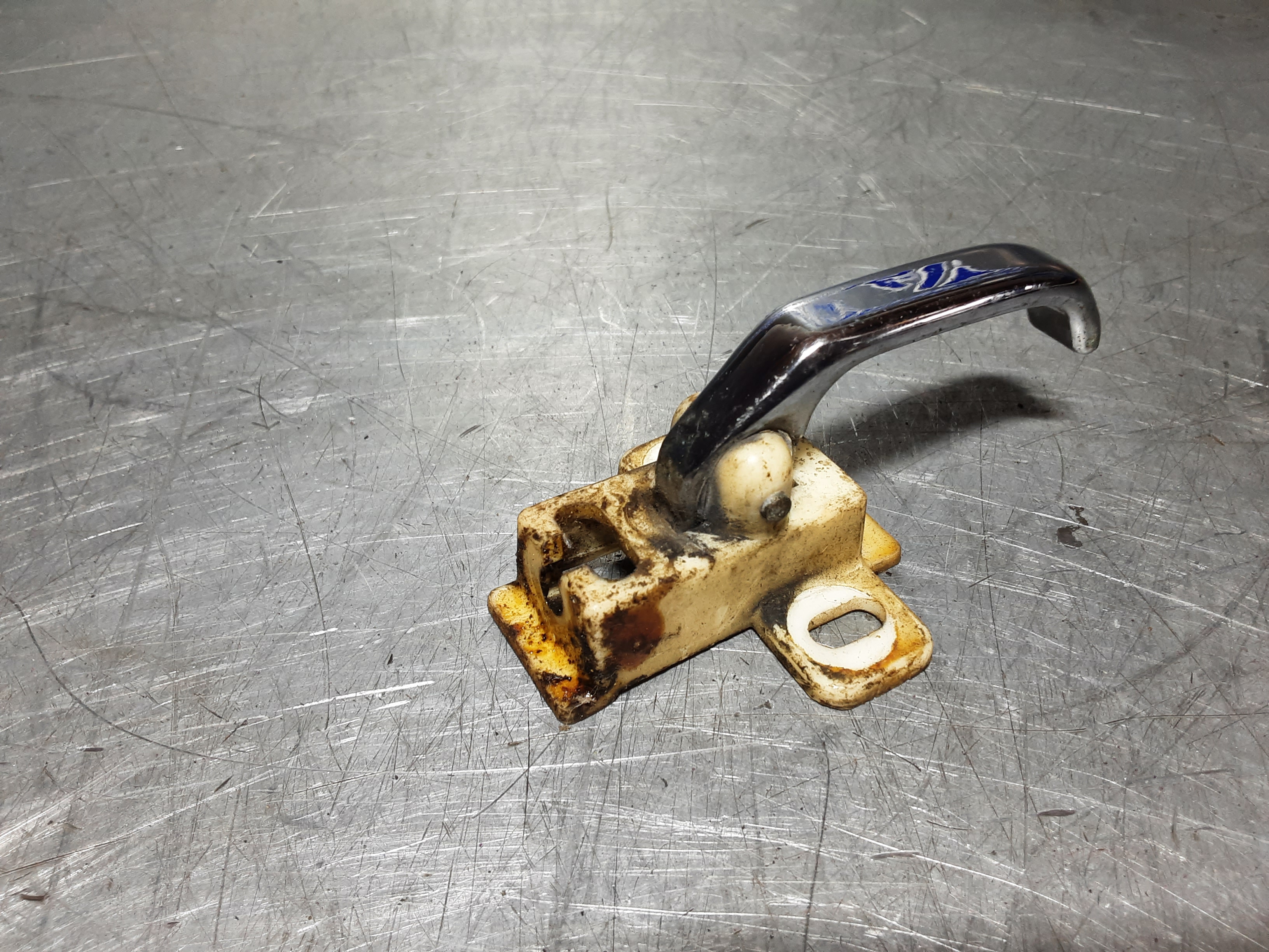 Deurhendel, deur opener binnenkant Opel Manta A.