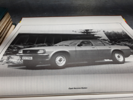 Autohandboek Opel Ascona & Manta alle modellen 1975 - 1982 benzinemotoren.