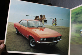 Folder Opel Manta A uit Finland.
