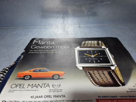 1 pagina met de afbeelding van een Opel horloge.