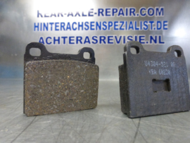 Brake pads Audi 60, 80, Polo, Derby, Golf, Jetta, Scirocco