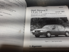 Vraagbaak Opel Ascona C, benzine en diesel modellen.