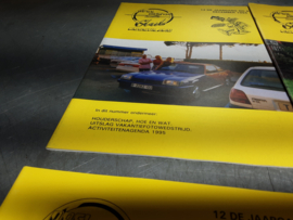 Clubbladen 1994 Opel Manta Club Nederland (6 stuks).