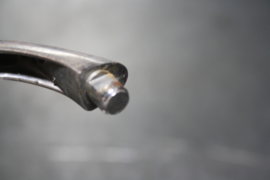 Gebruikte deurklink rechterkant en linkerkant Opel Kadett B.