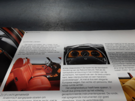 Opel Rekord D folder, Nederlandstalig.