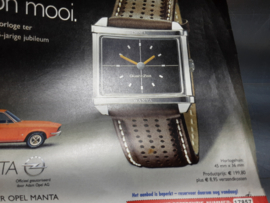 1 pagina met de afbeelding van een Opel horloge.