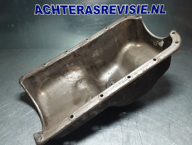 Carterpan van een Opel Rekord C, staal, gebruikt.