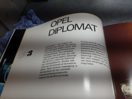 De grote 1, 2, 3 van Opel, boek over de  Kapitan, Admiral en Diplomat.
