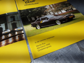 Clubbladen 2000 Opel Manta Club Nederland (6 stuks).