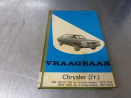 Auto Handbuch Chrysler Baujahr 1970 bis 1978