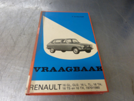 Auto Handbuch Renault 16 Baujahr 1970 bis 1980