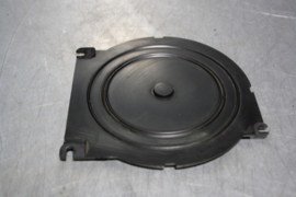 Dashboard afdekglas met klokafdichting tellerset Opel Ascona A, Manta A, gebruikt.