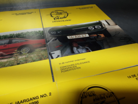 Clubbladen 1996 Opel Manta Club Nederland (6 stuks).