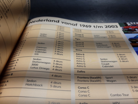 Opel in Nederland, 1969-2003, al 35 jaar het meest geliefde automerk.