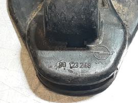 Zwarte hendel  links en rechts om deur te openen Opel Manta A.
