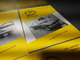 Clubbladen 1991 Opel Manta Club Nederland (6 stuks).