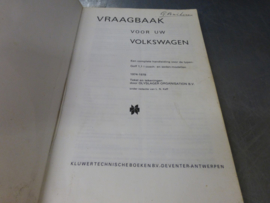 Vraagbaak VW Golf 1. 1974-1978