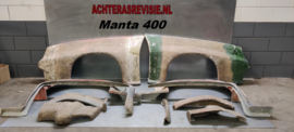 Matrijs, mal, gietvorm van Opel Manta 400 (de verbreding).