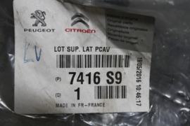 Citroen DS3 Voorbumper Hoeksteun aan spatbord, links.