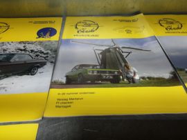 Clubbladen 2004 Opel Manta Club Nederland (5 stuks).