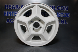 Opel Manta GSi rim, used, color: white, 6Jx14, ET30