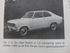 Handboek Opel Kadett "C", leer 'm kennen