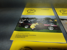 Clubbladen 2002 Opel Manta Club Nederland (5 stuks).