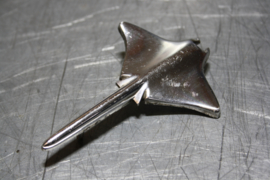Embleem Opel Manta A (zit op voorscherm).