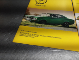 Clubbladen 1998 Opel Manta Club Nederland (5 stuks).