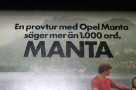 Folder Opel Manta A uit Finland.