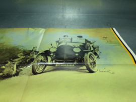 Poster van Carl Jorns, der erfolgreichste Opel-Rennfahrer aller Zeiten.
