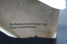 Opel type onbekend, beschermkap nieuw.