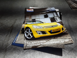4 clubbladen van de Opel GT Club Nederland.