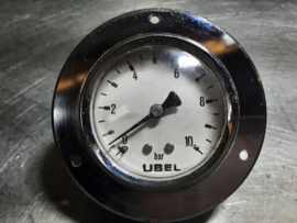 Klassieke meter, merk Ubel voor meten van luchtdruk.