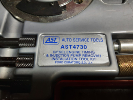 Gereedschapsset voor het verwijderen/installeren van de dieselmotordistributie en injectiepomp.