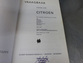 Auto Handbuch Citroen GS Baujahr 1971 bis 1977