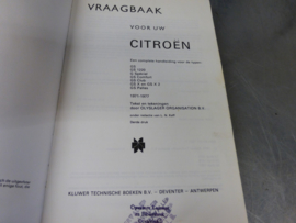 Vraagbaak Citroen GS 1971-1977