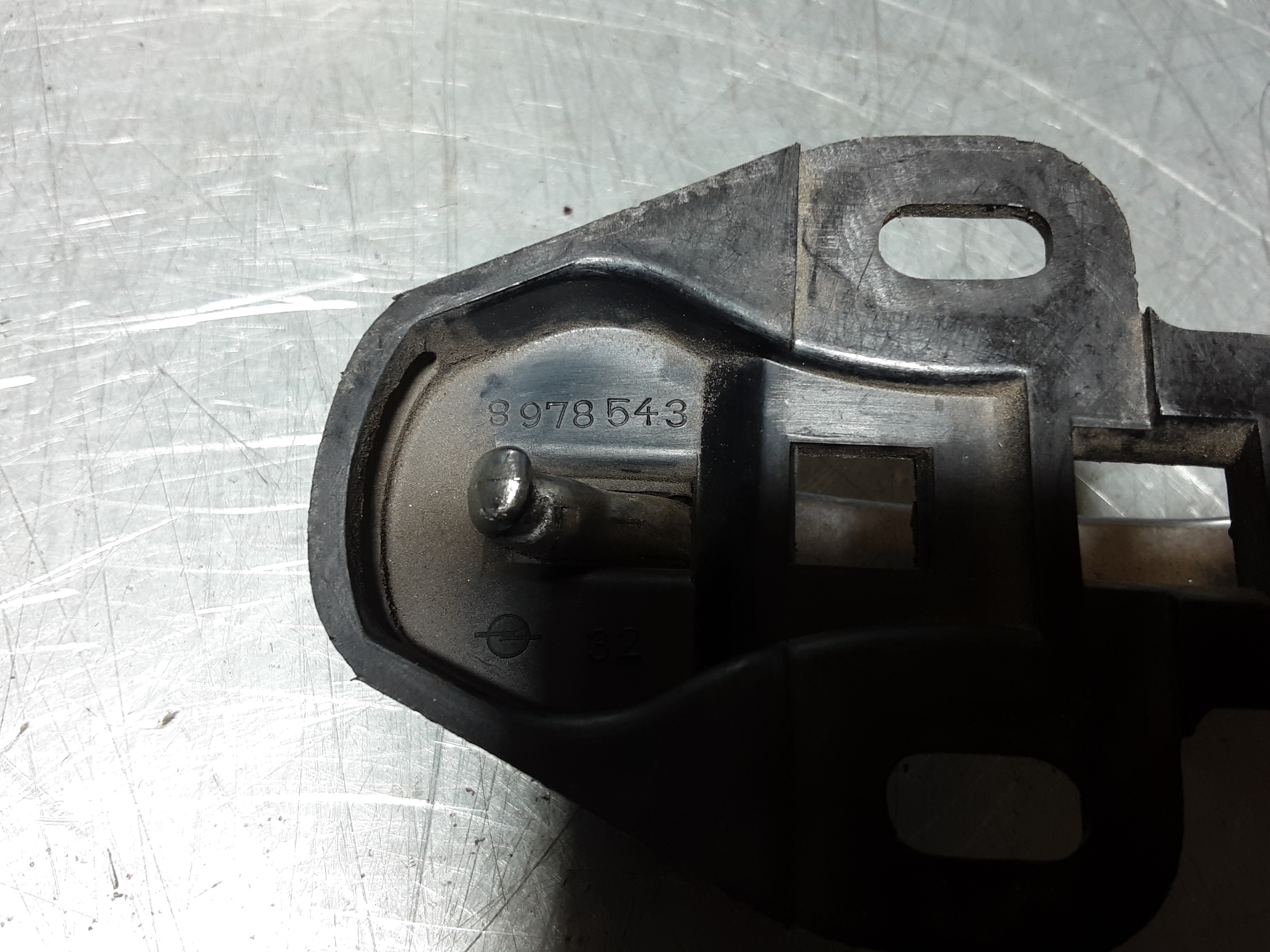Deurhandle, deurhendel Opel Kadett C, links.