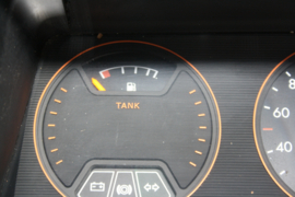 Dashboardgedeelte Opel Ascona B, Opel Manta B, standaard uitvoering.