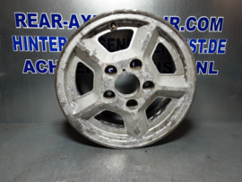 Opel-Felge (5-Loch, Lochkreis 5 x 120), 6Jx14H2, von GM (Ronal), Einpresstiefe (ET) 49.