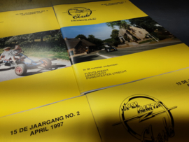 Clubbladen 1997 Opel Manta Club Nederland (6 stuks).