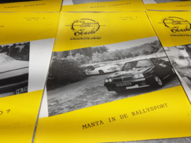 Clubbladen 1991 Opel Manta Club Nederland (6 stuks).