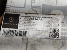 Mercedes SL W113 Pagode Reparatieset draagarm achter. A1103501475.