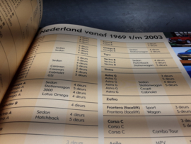 Opel in Nederland, 1969-2003, al 35 jaar het meest geliefde automerk.