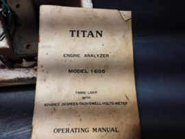 Titan Engine analyzer model 1605.