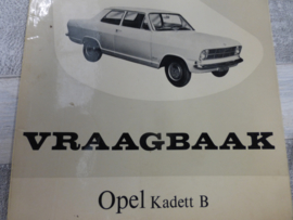 Vraagbaak Opel Kadett B vanaf 1965